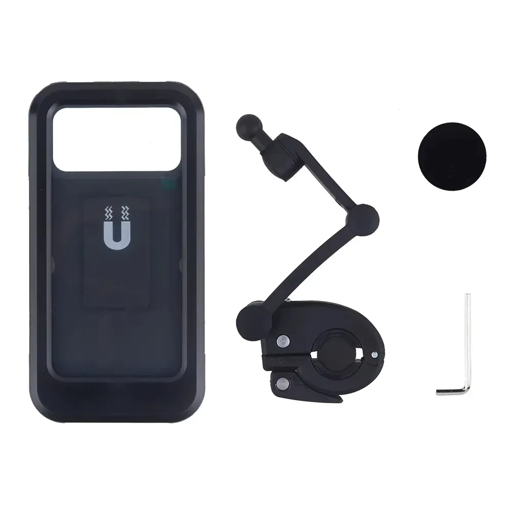 Support de téléphone pour moto et vélo étanche, universel et pivotant à 360° 6