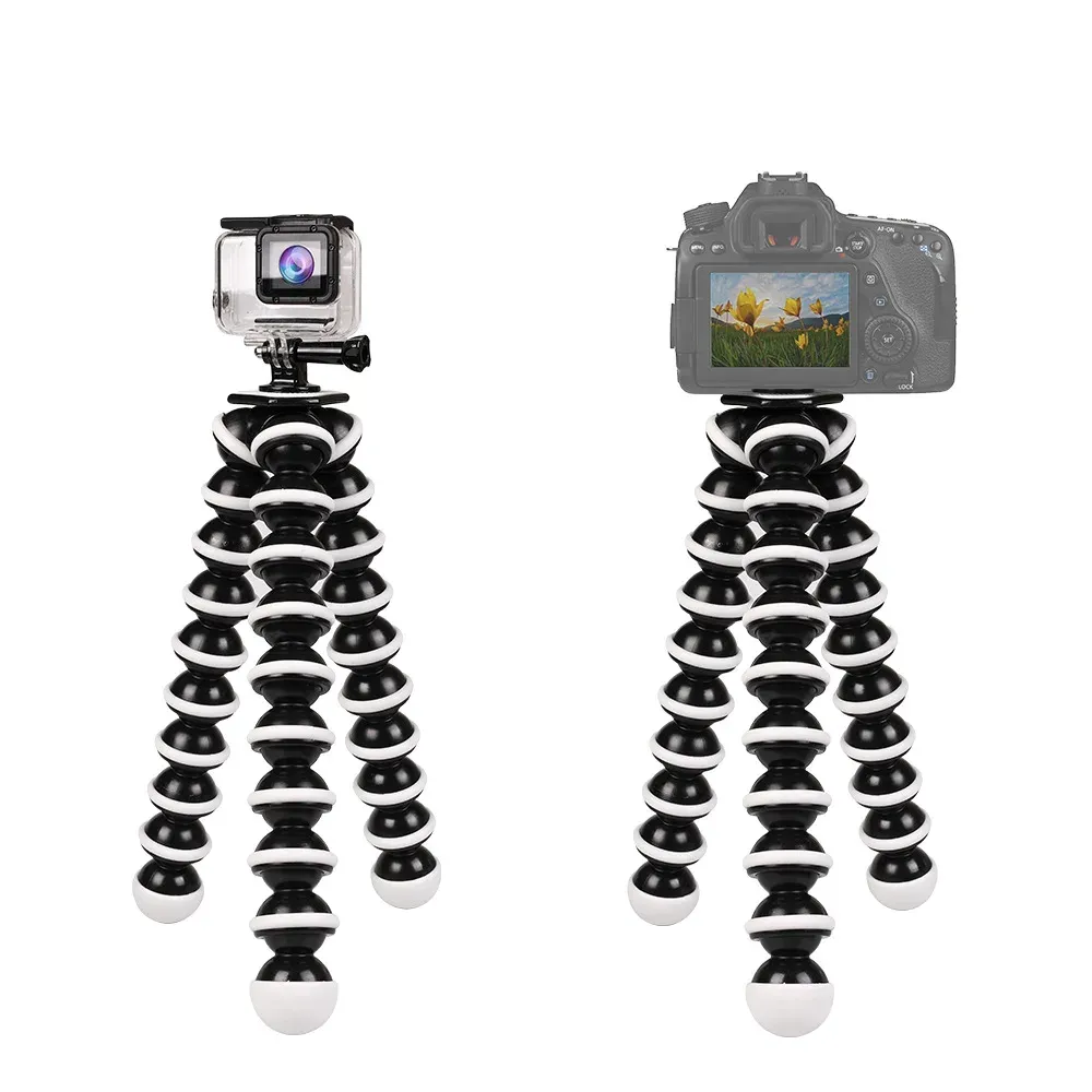 Trépied souple Octopus pour smartphone, appareil photo reflex numérique et caméra – Trépied de bureau pliable, disponible en 4 tailles 4