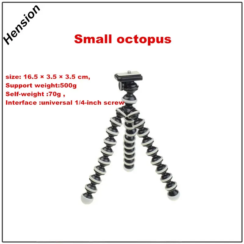 Trépied souple Octopus pour smartphone, appareil photo reflex numérique et caméra – Trépied de bureau pliable, disponible en 4 tailles 7