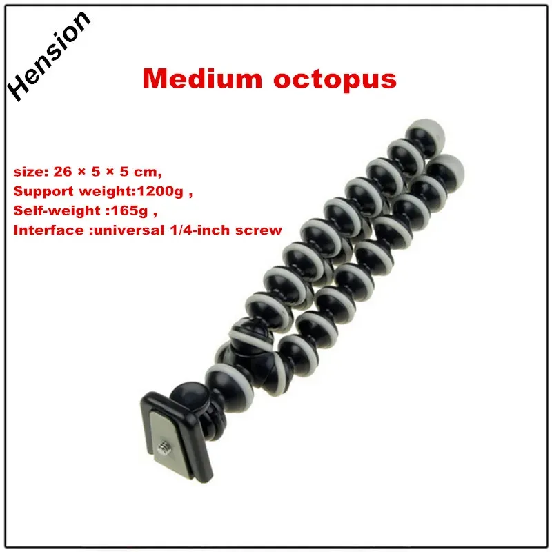 Trépied souple Octopus pour smartphone, appareil photo reflex numérique et caméra – Trépied de bureau pliable, disponible en 4 tailles 10