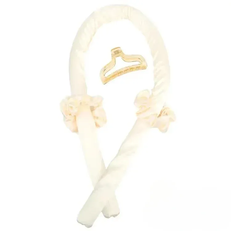 Accessoires pour cheveux pour femmes, bigoudis souples, baguette à boucles sans chaleur, bandeau, outils de coiffure, ensemble de rubans pour boucles 12