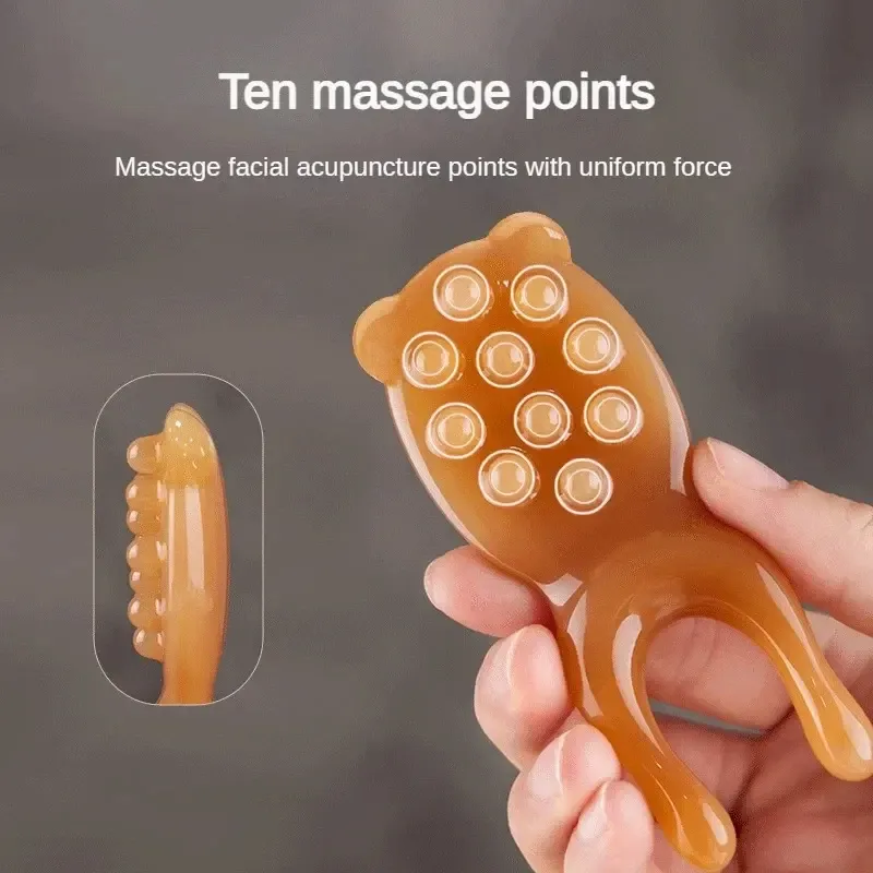 Planche de massage Gua Sha en résine pour le visage, les yeux, le cou, le dos et le corps 3