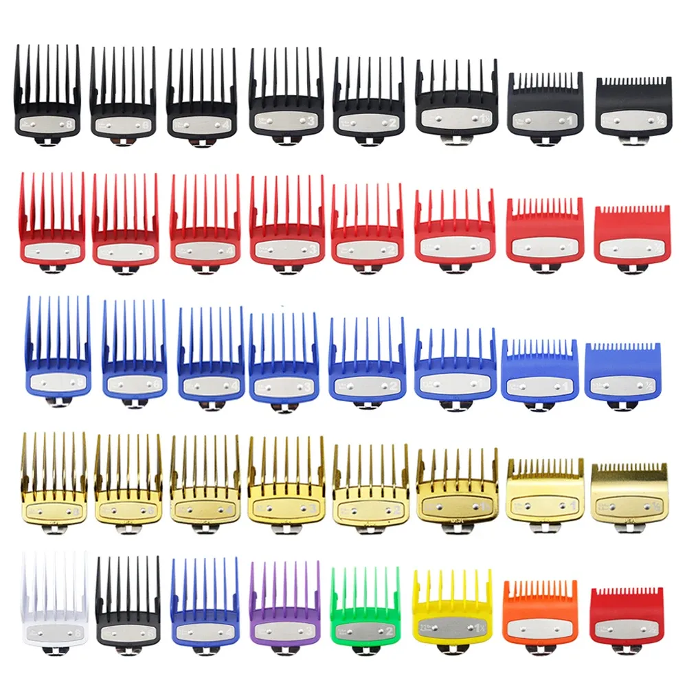 Peignes de guidage professionnels pour tondeuse Wahl, lot de 8 pièces - Image 1