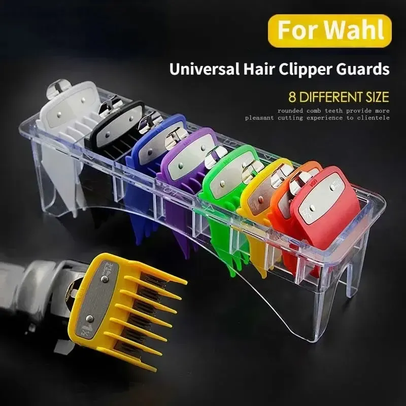 Peignes de guidage professionnels pour tondeuse Wahl, lot de 8 pièces 2