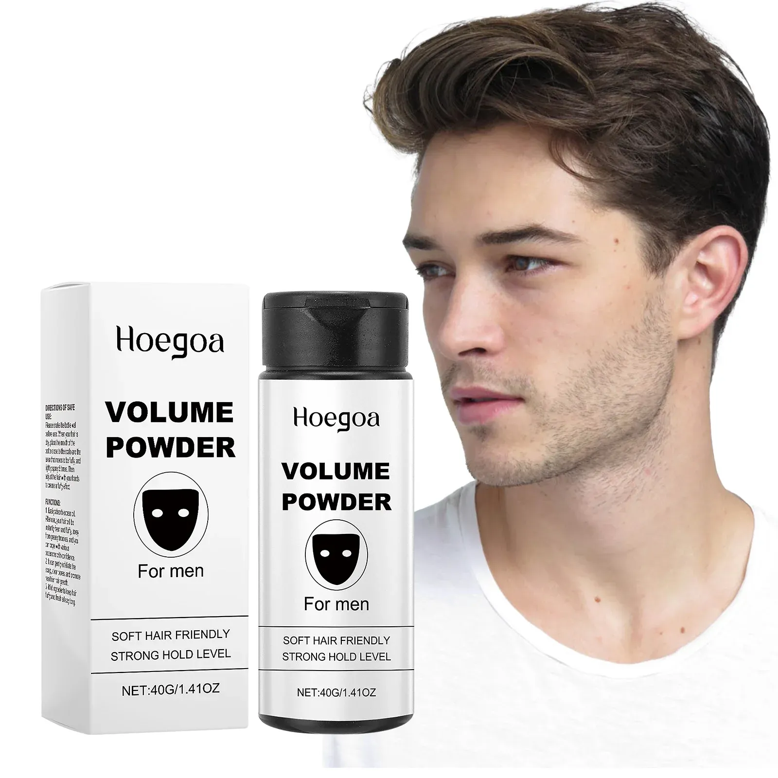 Poudre volumisante pour cheveux, ambiance