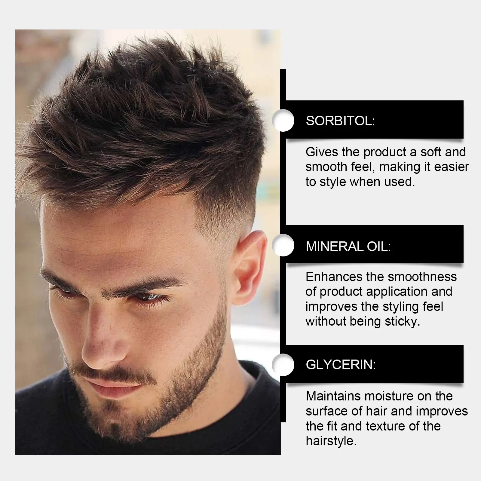 Argile capillaire, coiffure