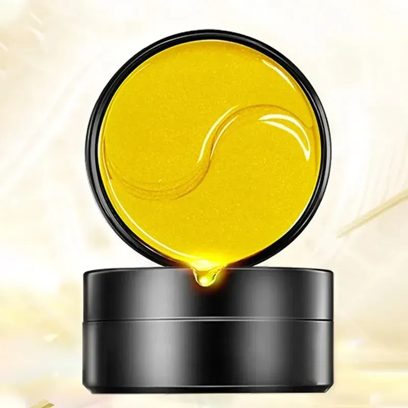 Masque hydratant doré pour les yeux, détail des actifs