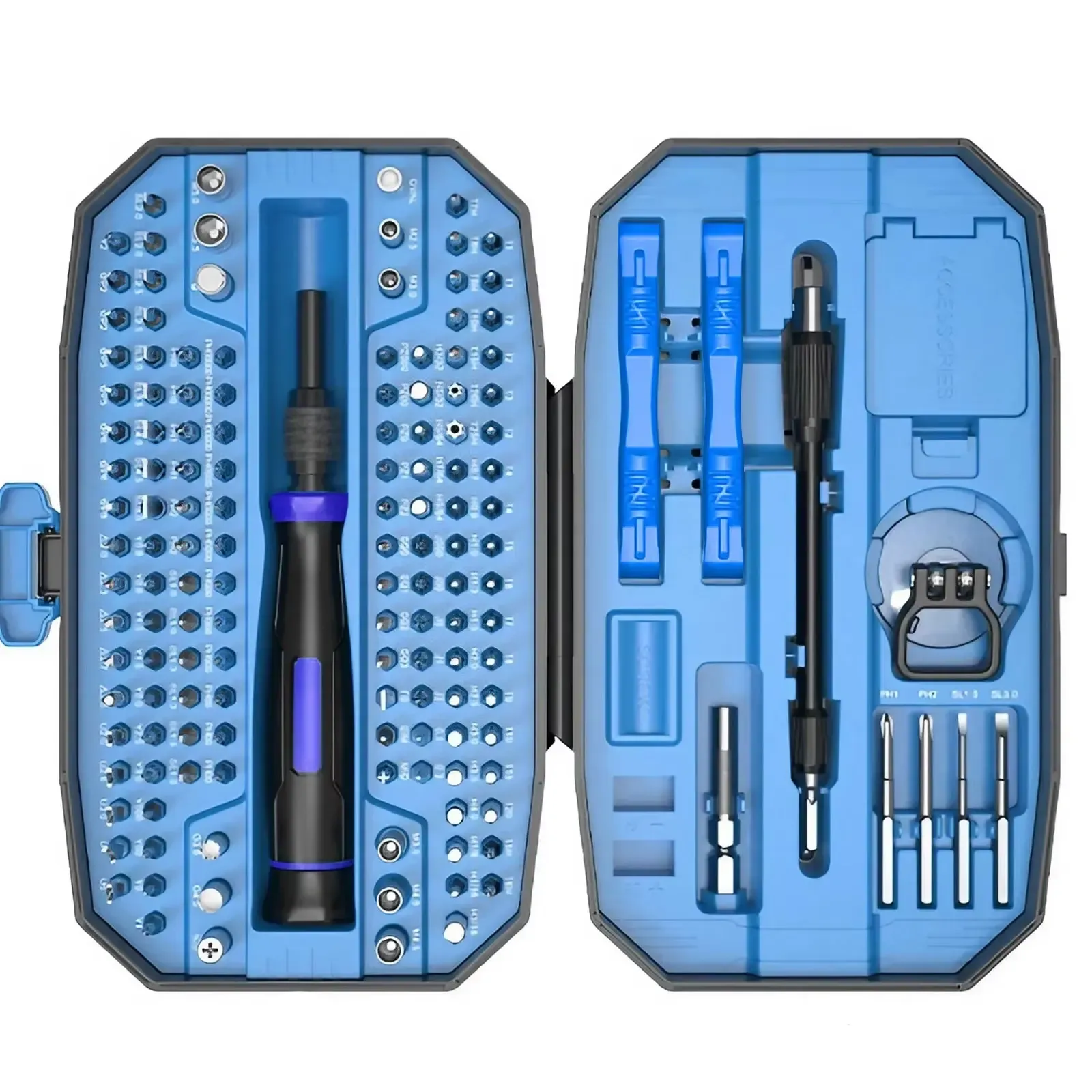 Jeu de tournevis Torx de précision 25 en 1 pour réparation d'ordinateur portable, T5, T6 8