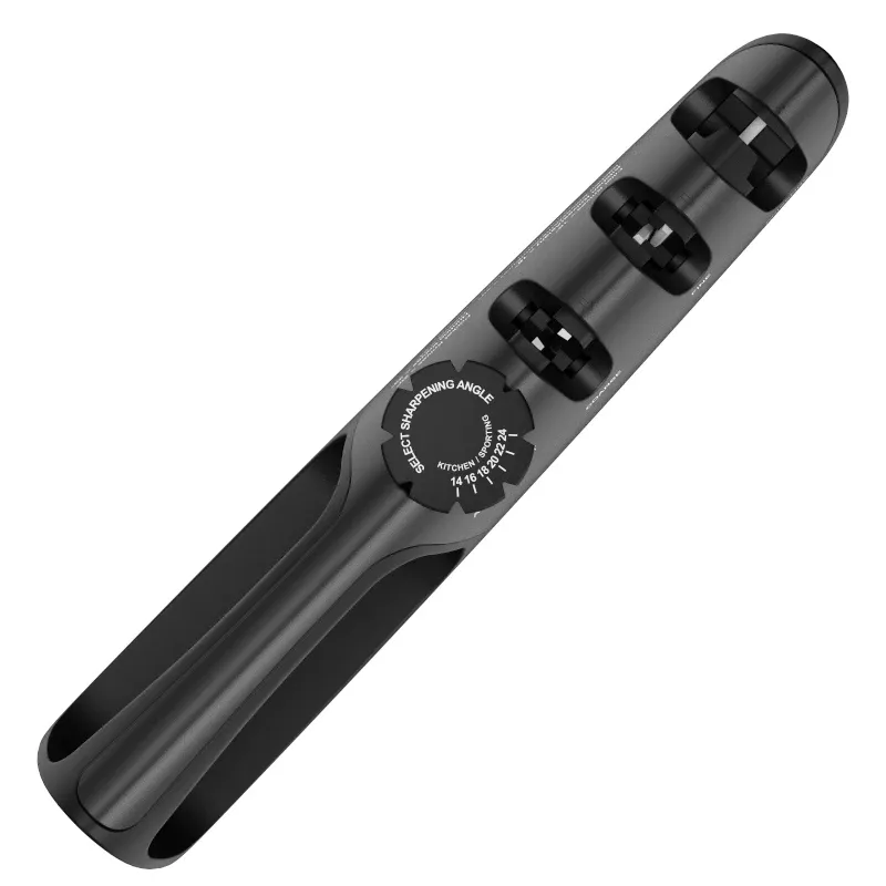 Affûteur de couteaux 5 en 1 à angle réglable pour cuisine, ciseaux professionnels, outils d'affûtage 7