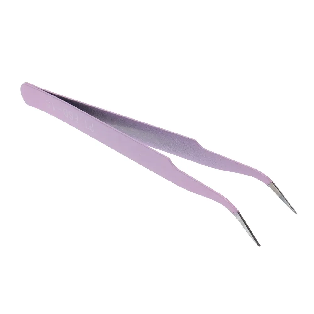 Pincettes en acier pour la pose de cils