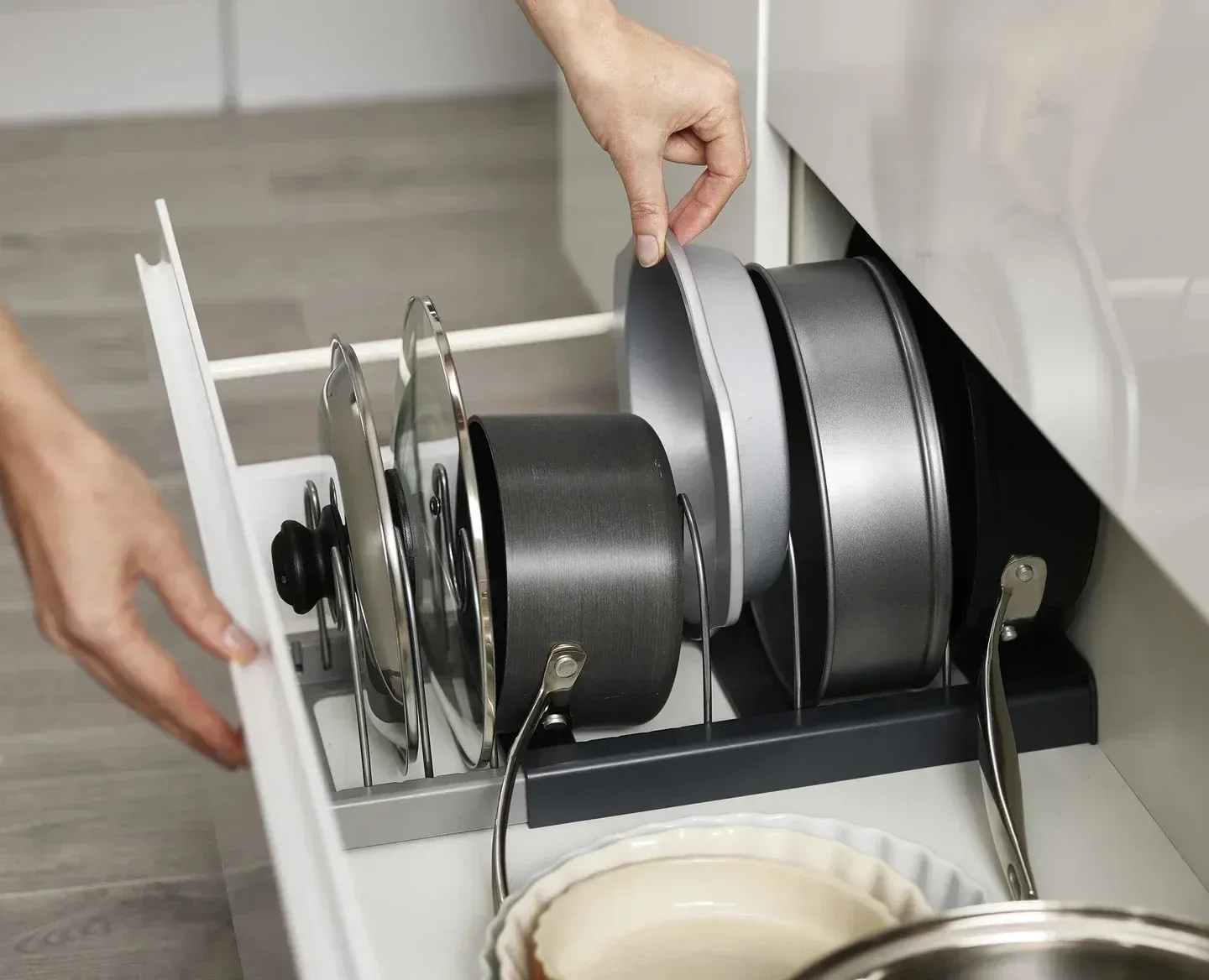 Support ROOHUA pour casseroles et couvercles