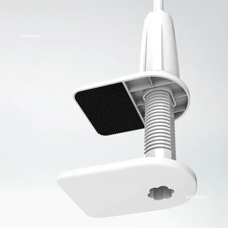 Support de tablette pour table de chevet, pince à bras longue réglable, support paresseux compatible iPad, Samsung et Xiaomi, 4 à 11 pouces 6