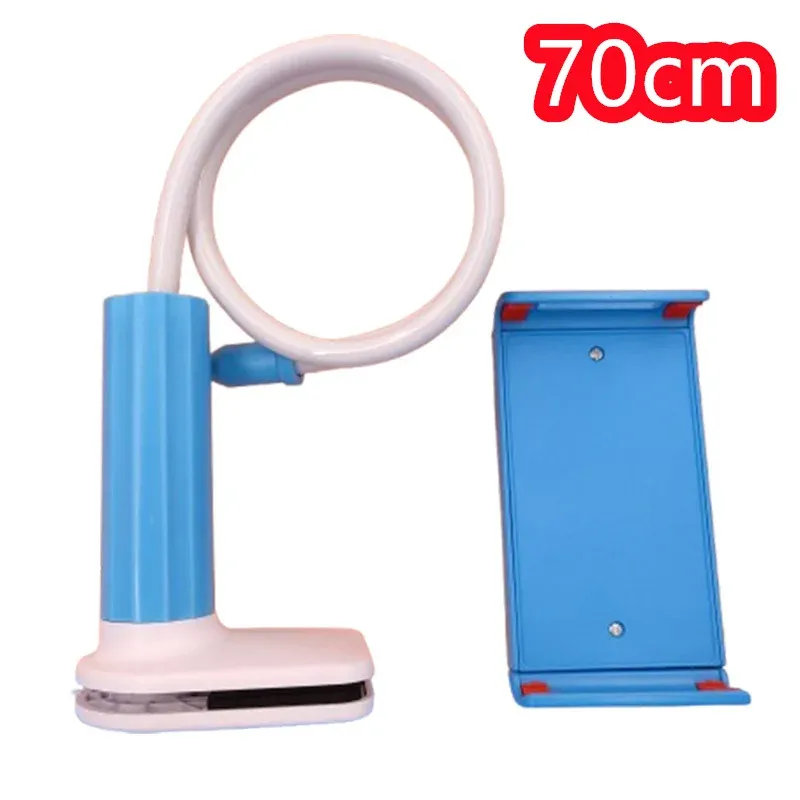 Support de tablette pour table de chevet, pince à bras longue réglable, support paresseux compatible iPad, Samsung et Xiaomi, 4 à 11 pouces 9