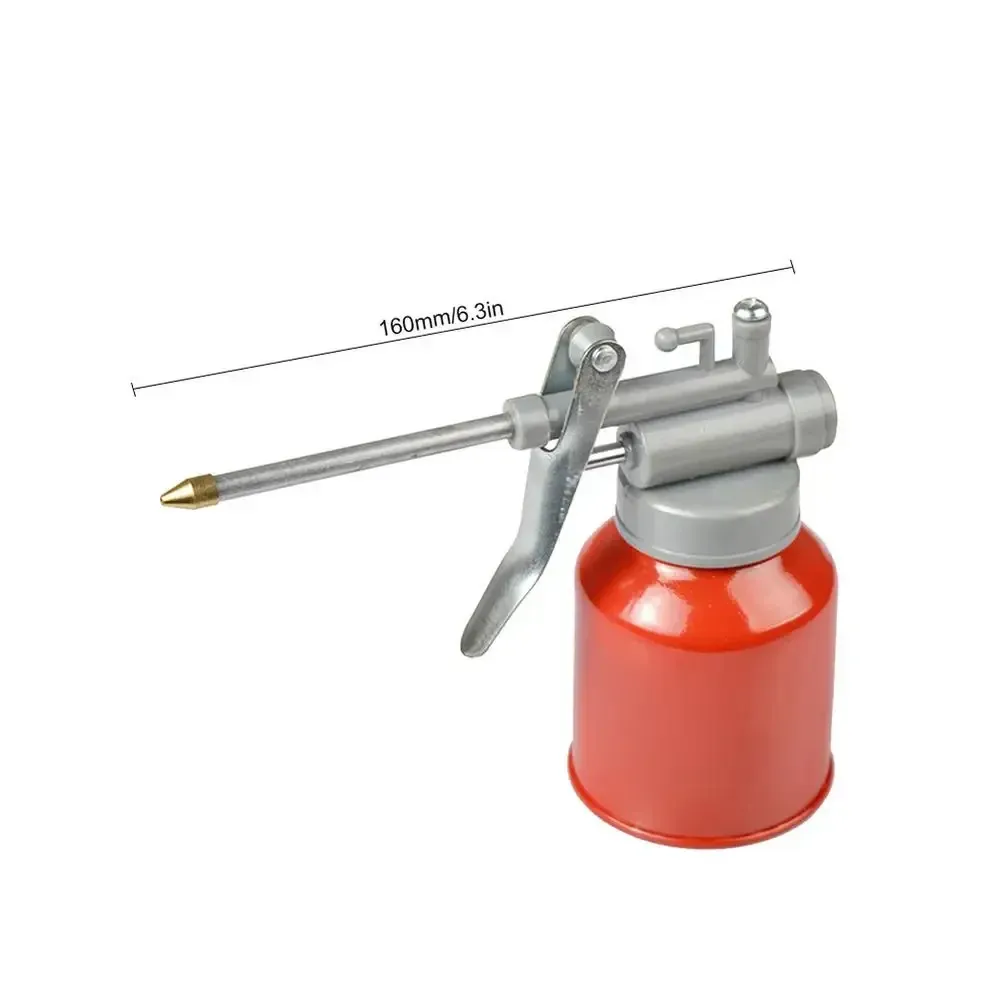 Burette à huile manuelle 250 ml avec pompe de graissage et pulvérisateur 10