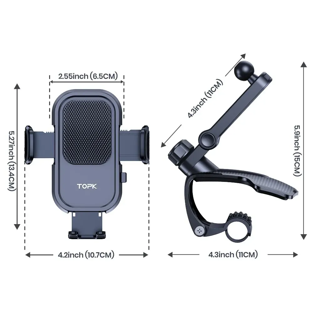 Support de téléphone de voiture haut de gamme