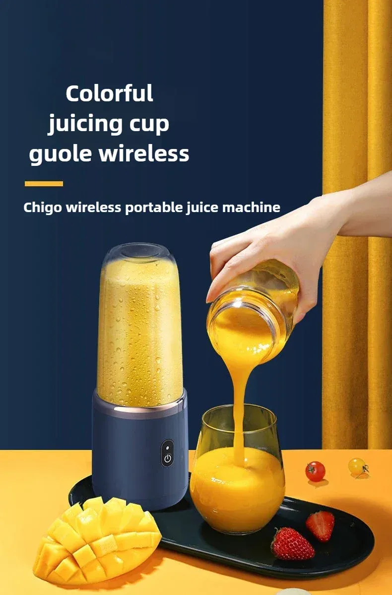 Mélangeur de jus portable, vue d'ensemble