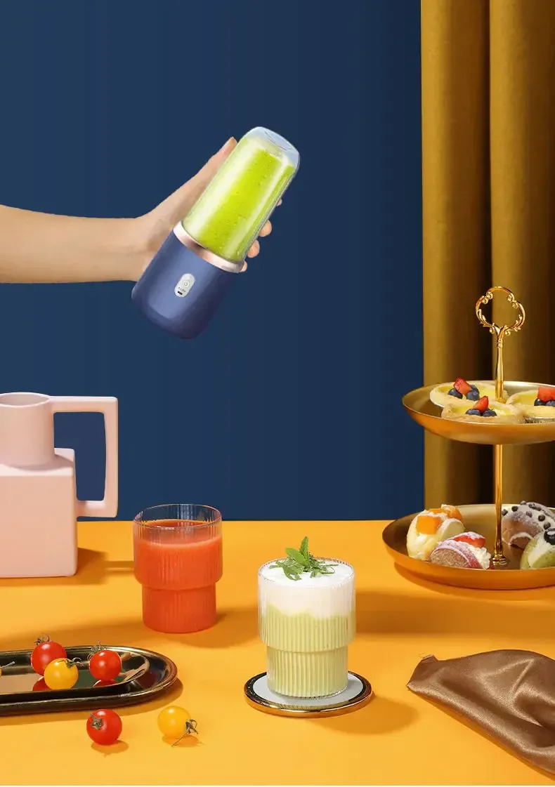 Mélangeur de jus portable, détails des finitions