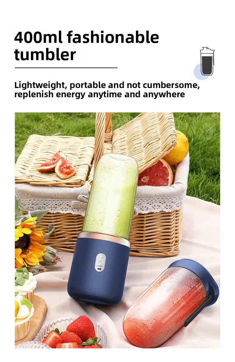 Mélangeur de jus portable, ambiance lifestyle