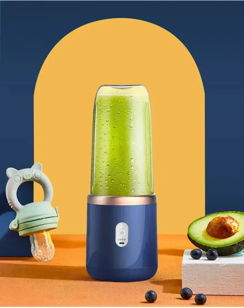 Mélangeur de jus portable, vue de profil