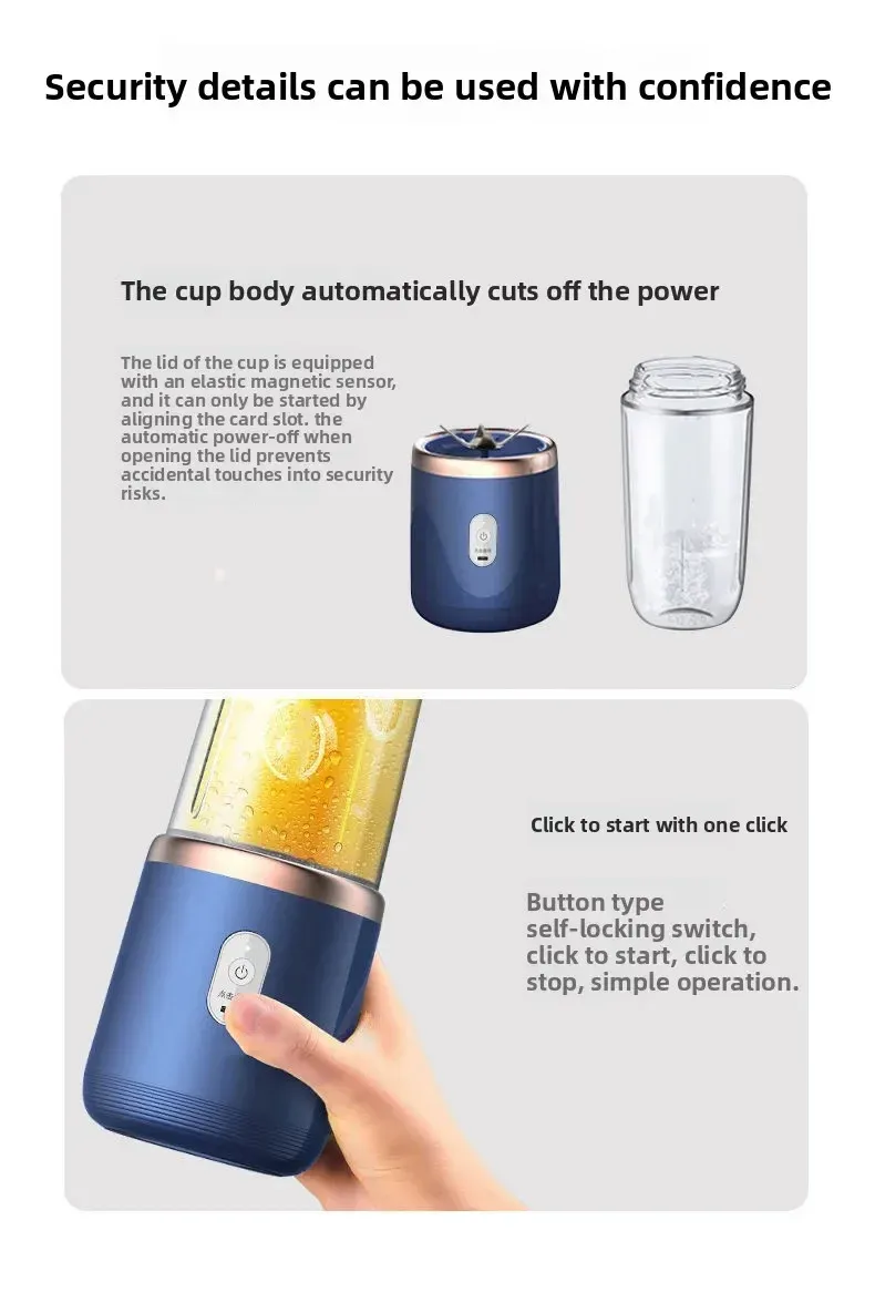 Mélangeur de jus portable, l'essentiel de votre été
