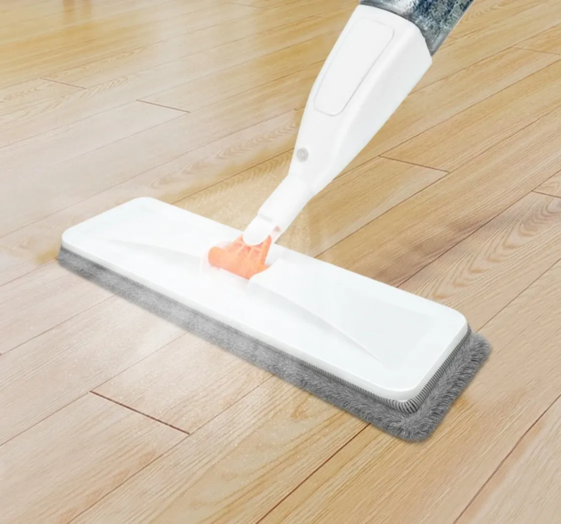 Détail de la tête de nettoyage en microfibre
