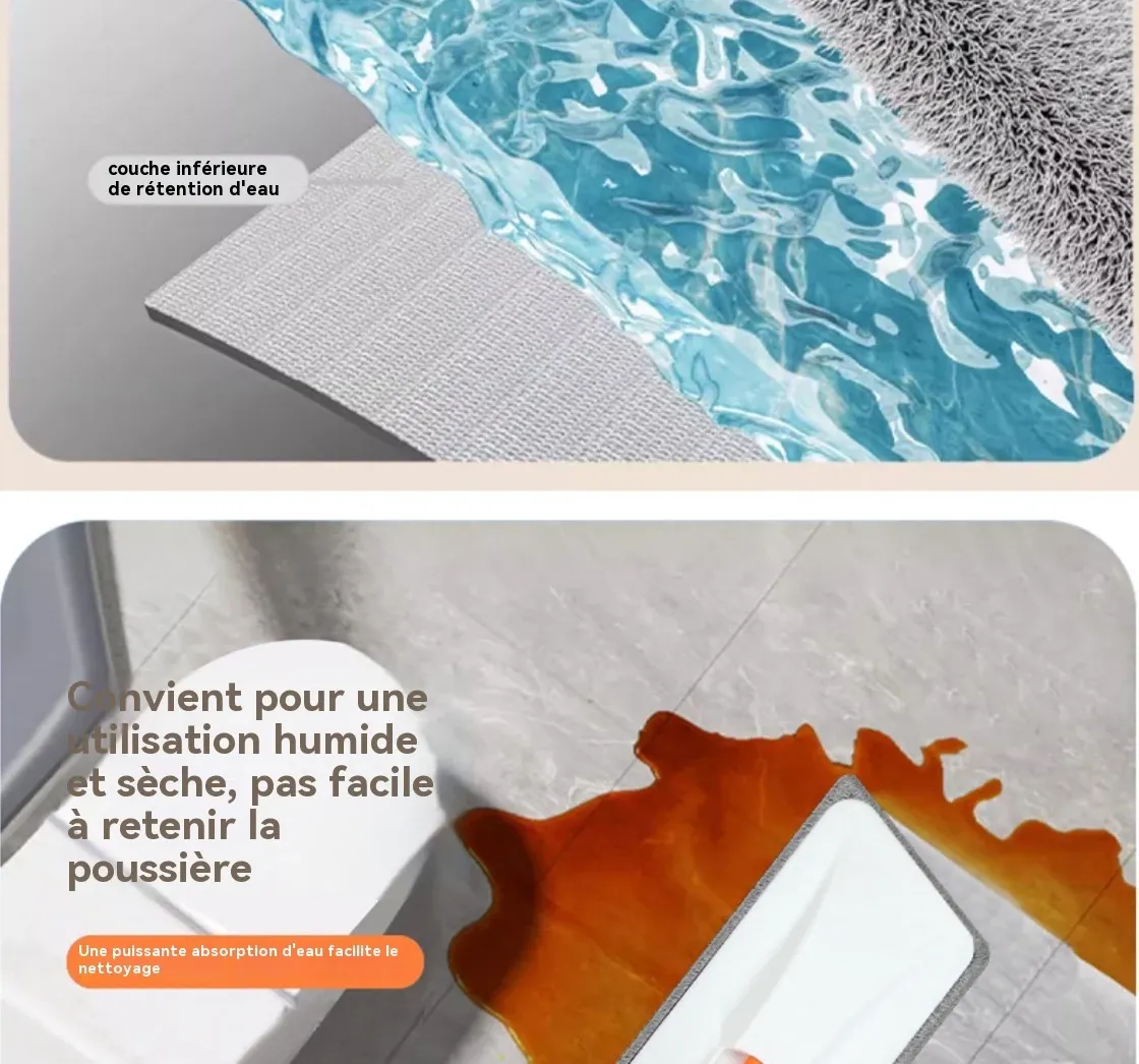 Balai à spray dans un intérieur moderne