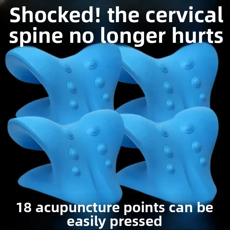 Oreiller cervical extensible de massage pour la relaxation du cou et des épaules 5