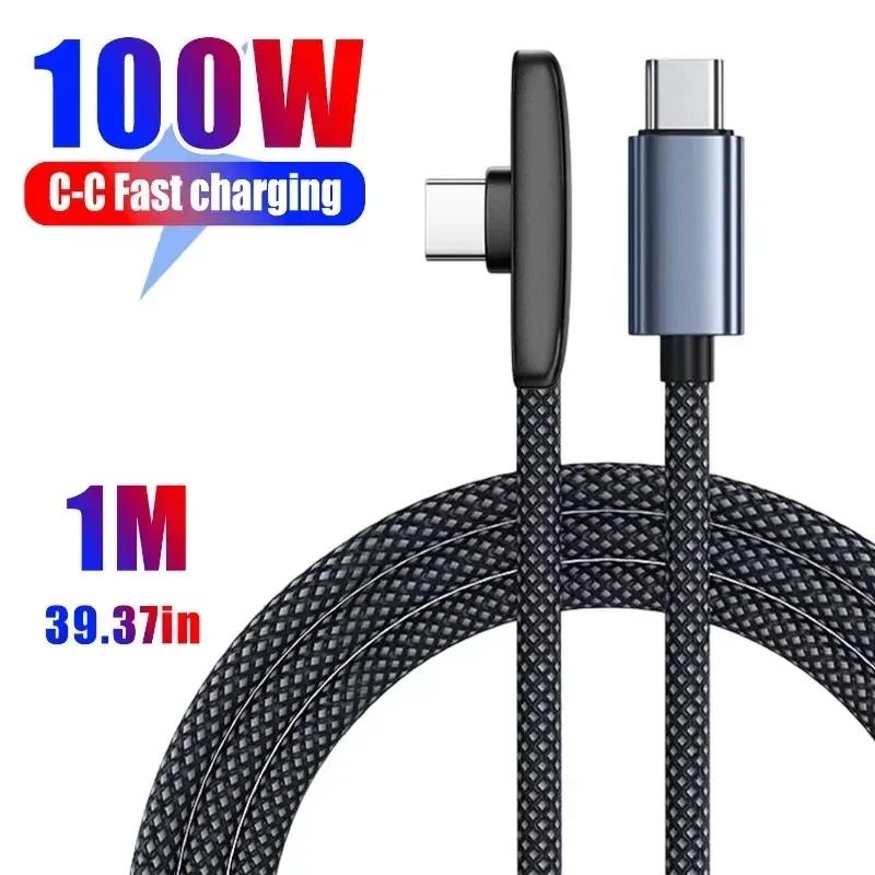 Câble USB-C présenté dans son ensemble