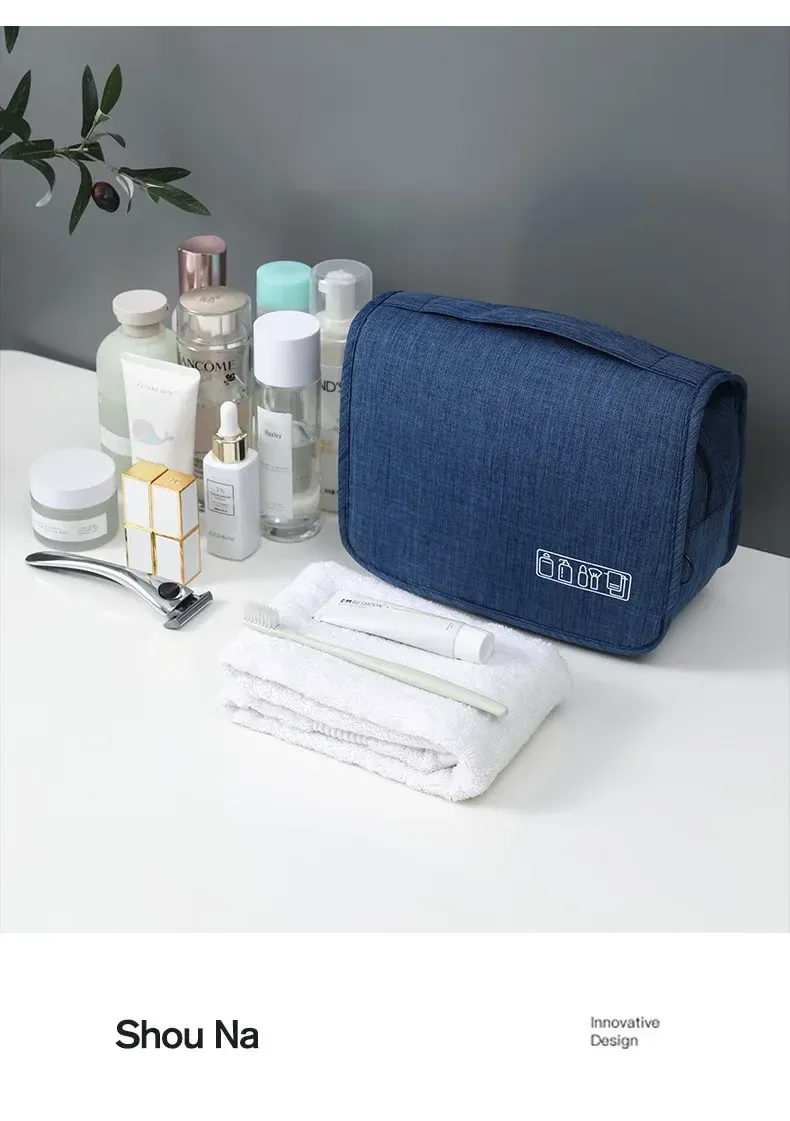 Trousse de toilette pour voyage, vue finale