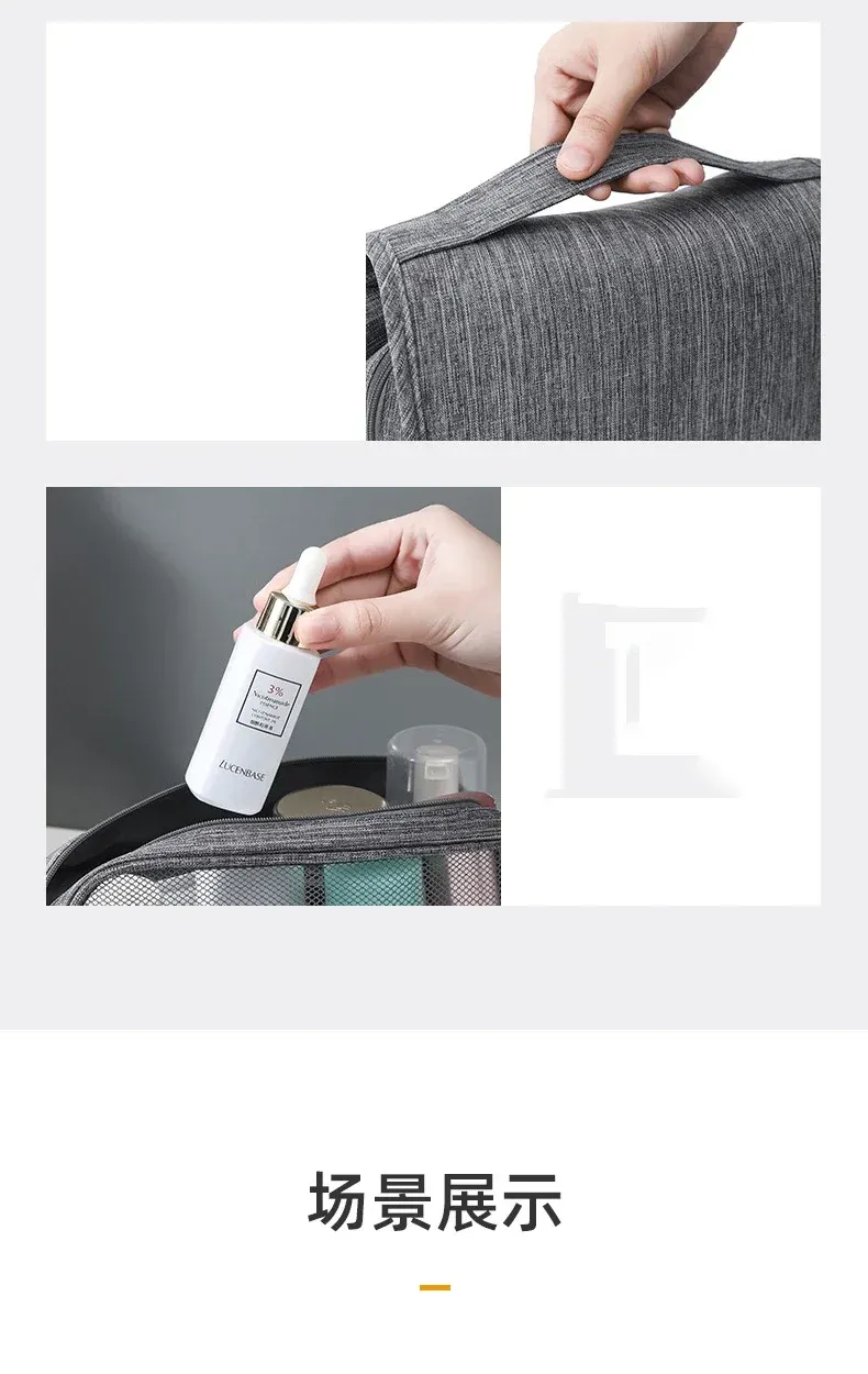 Trousse de toilette en usage quotidien