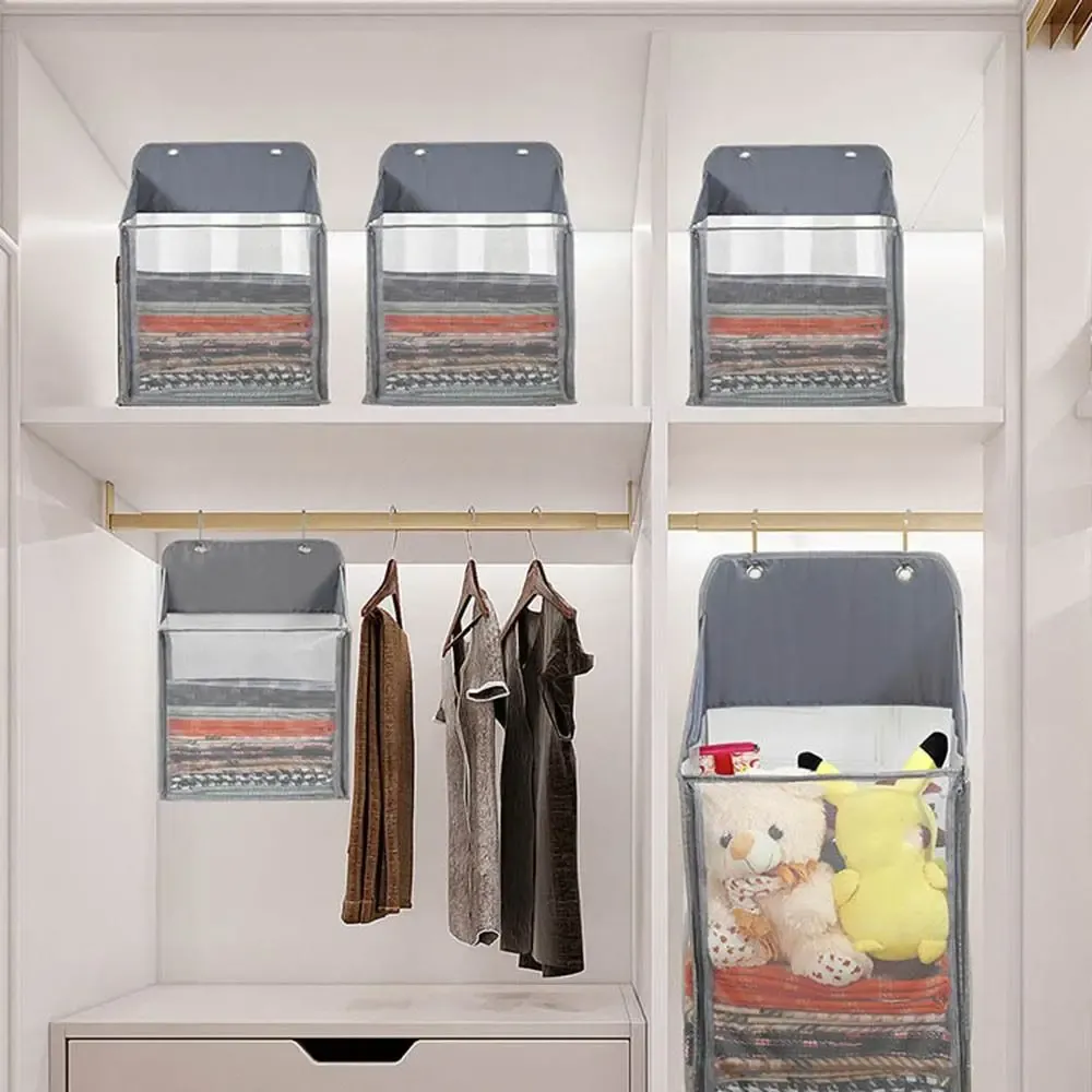 Panier à linge en maille pliable
