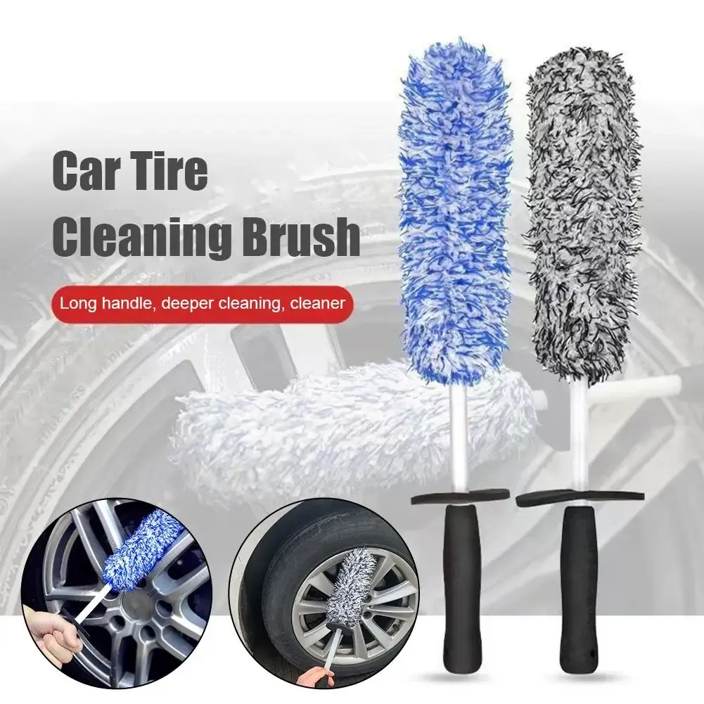 Détail de la microfibre douce de la brosse