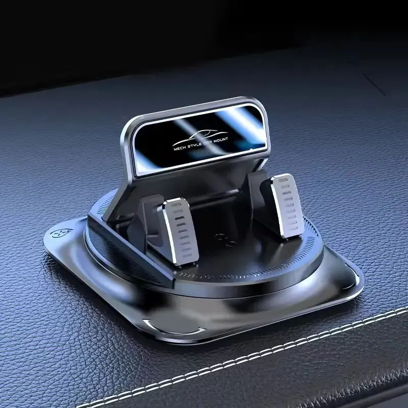 Support universel antidérapant en silicone pour téléphone de voiture, rotation à 360° 7