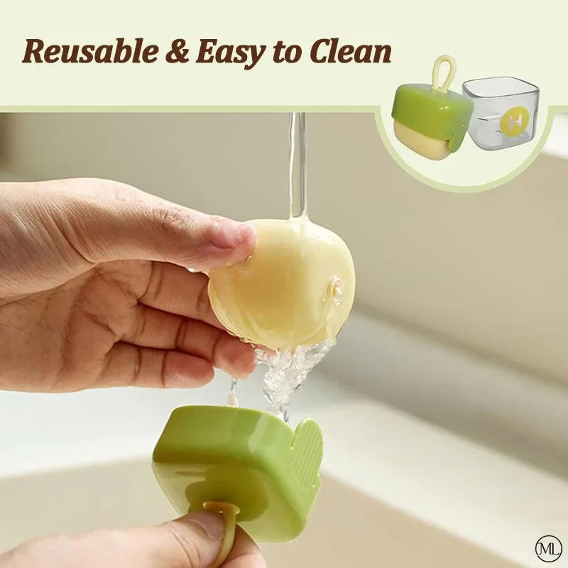 Rouleau anti-peluches lavable et réutilisable, brosse portable pour poils d'animaux et poussière 3