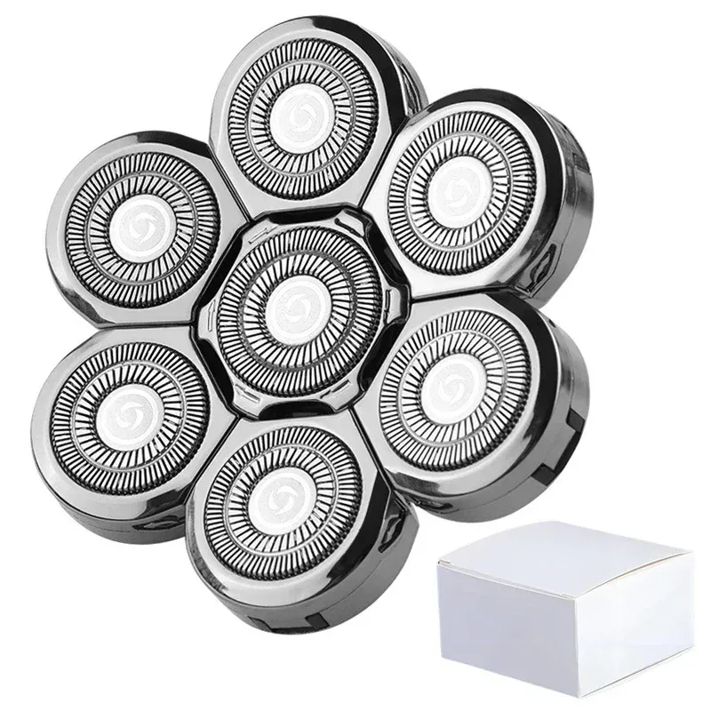 Tête de rasoir électrique de rechange 3/5/6/7/8/9, Tête de rasage flottante, Tondeuse à nez, Tondeuse à cheveux, Brosse de nettoyage du visage, Tête de massage 9