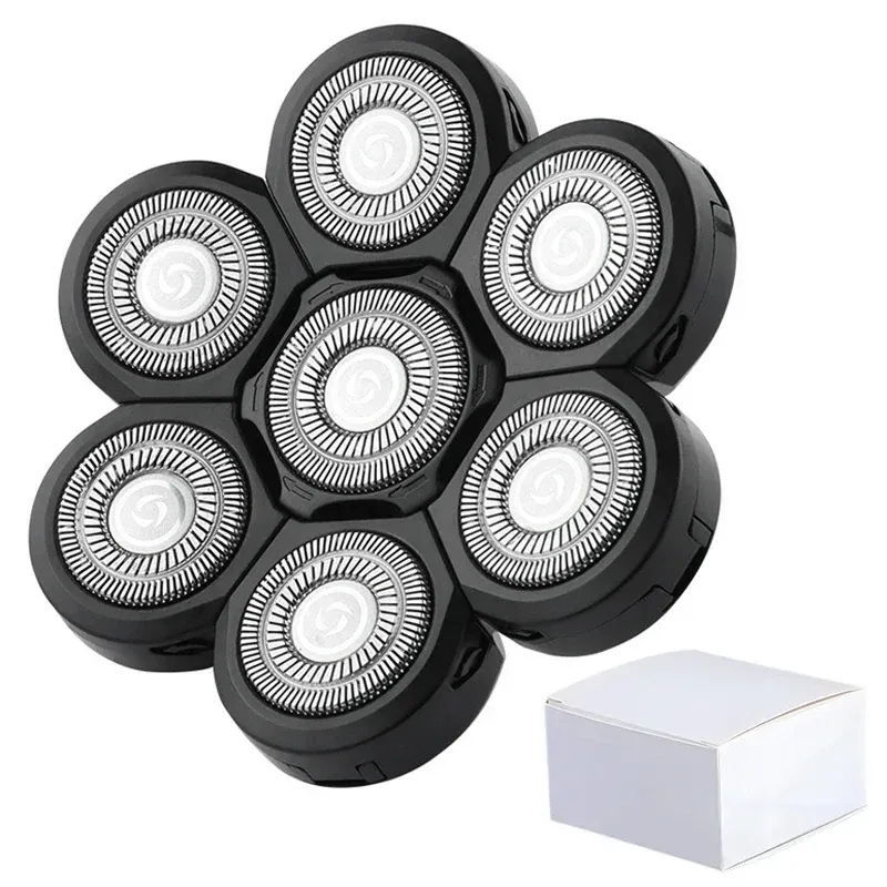 Tête de rasoir électrique de rechange 3/5/6/7/8/9, Tête de rasage flottante, Tondeuse à nez, Tondeuse à cheveux, Brosse de nettoyage du visage, Tête de massage 12