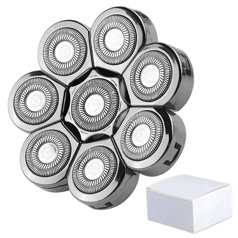Tête de rasoir électrique de rechange 3/5/6/7/8/9, Tête de rasage flottante, Tondeuse à nez, Tondeuse à cheveux, Brosse de nettoyage du visage, Tête de massage 15