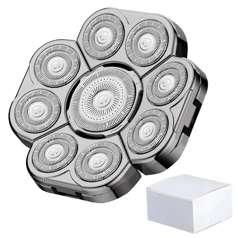Tête de rasoir électrique de rechange 3/5/6/7/8/9, Tête de rasage flottante, Tondeuse à nez, Tondeuse à cheveux, Brosse de nettoyage du visage, Tête de massage 7