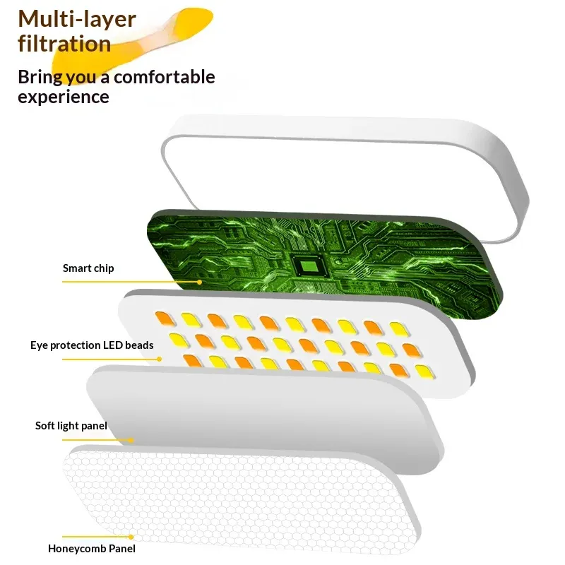 Lampe de bureau LED rechargeable USB, lampe de lecture protège-yeux portable 6