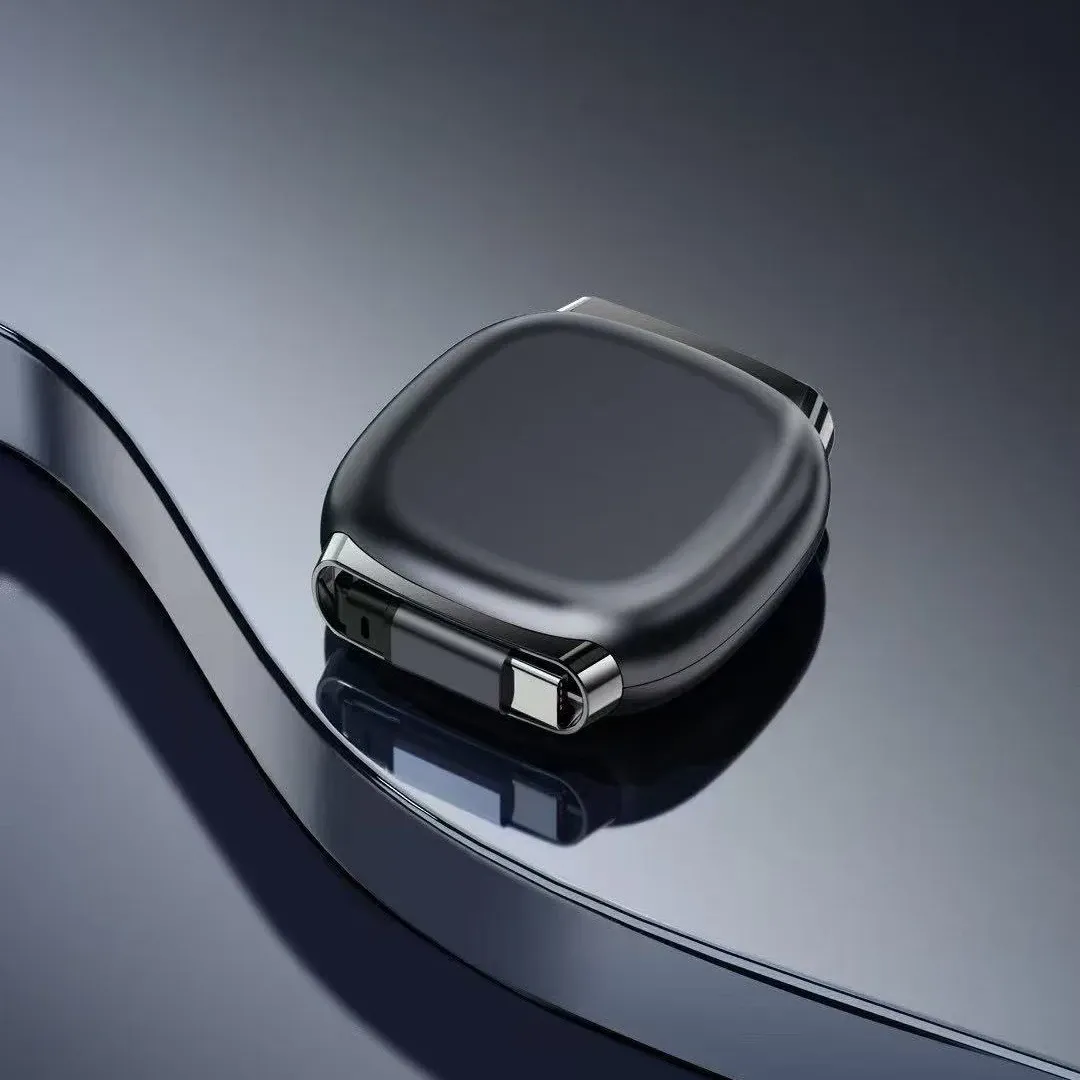 Câble USB-C rétractable, design compact