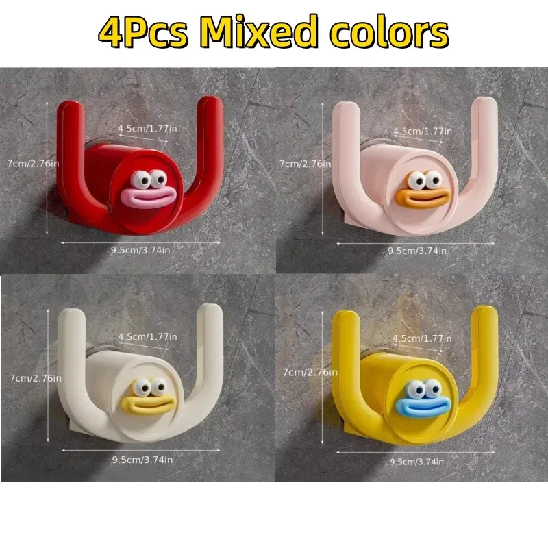 Crochet à pantoufles de dessin animé pour salle de bain et chambre à coucher 10