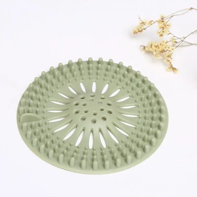 Filtre anti-cheveux pour lavabo, douche et évacuation de sol 7