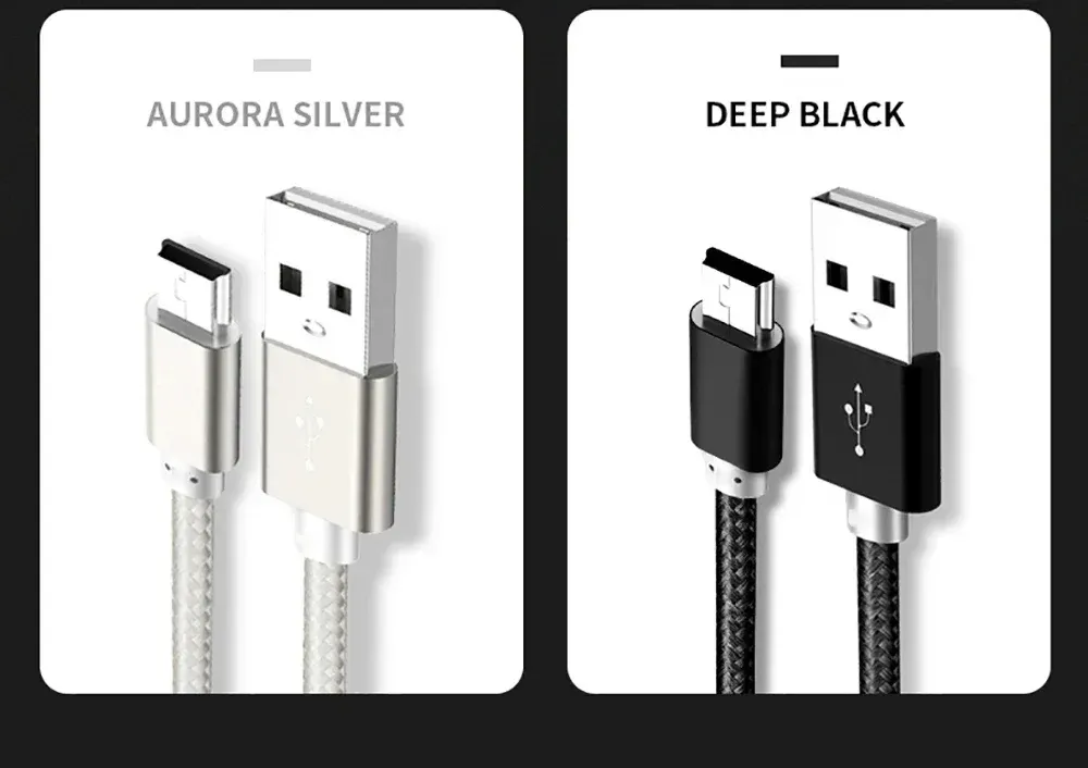 Câble Mini USB vers USB, présentation finale