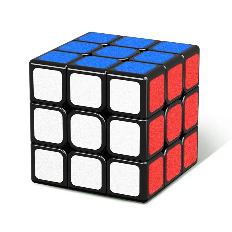 Cube magique GENGSO 3x3 – Jouet de puzzle pour enfants, autocollants, conçu pour la compétition - Image 1