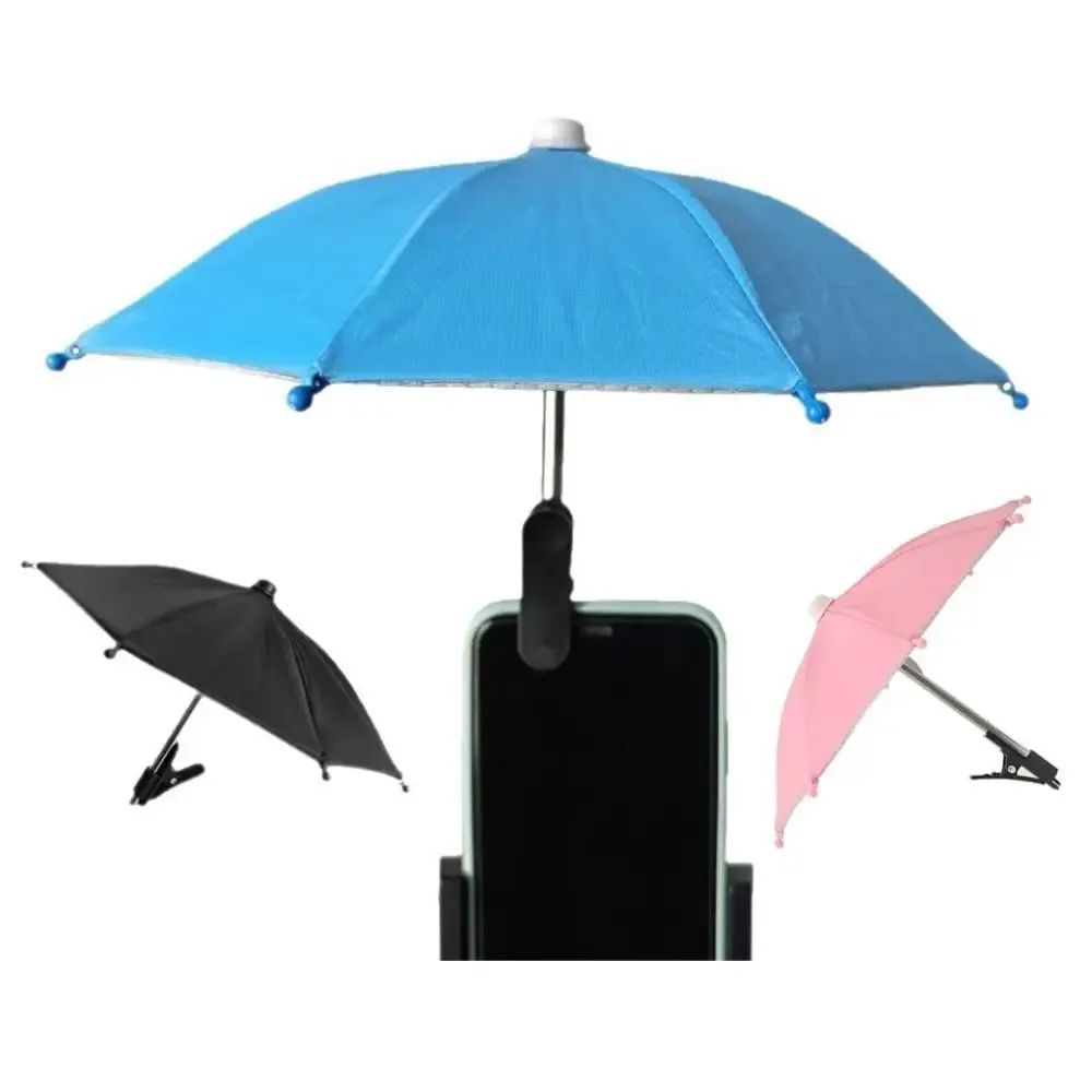 Support universel pour téléphone à pince avec pare-soleil anti-reflet, étanche et résistant à l'eau 2