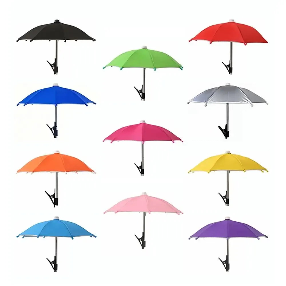 Support universel pour téléphone à pince avec pare-soleil anti-reflet, étanche et résistant à l'eau - Image 1