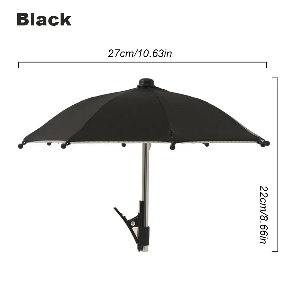 Support universel pour téléphone à pince avec pare-soleil anti-reflet, étanche et résistant à l'eau 17