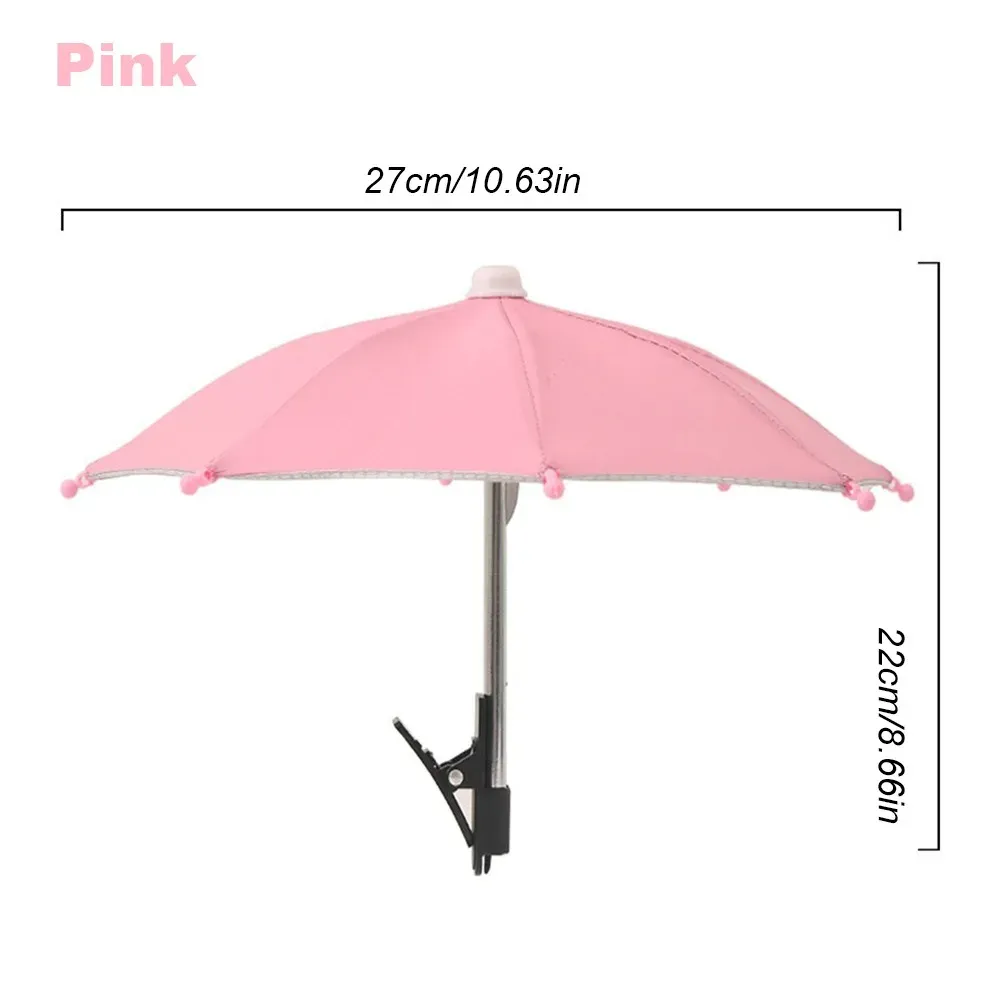 Support universel pour téléphone à pince avec pare-soleil anti-reflet, étanche et résistant à l'eau 10