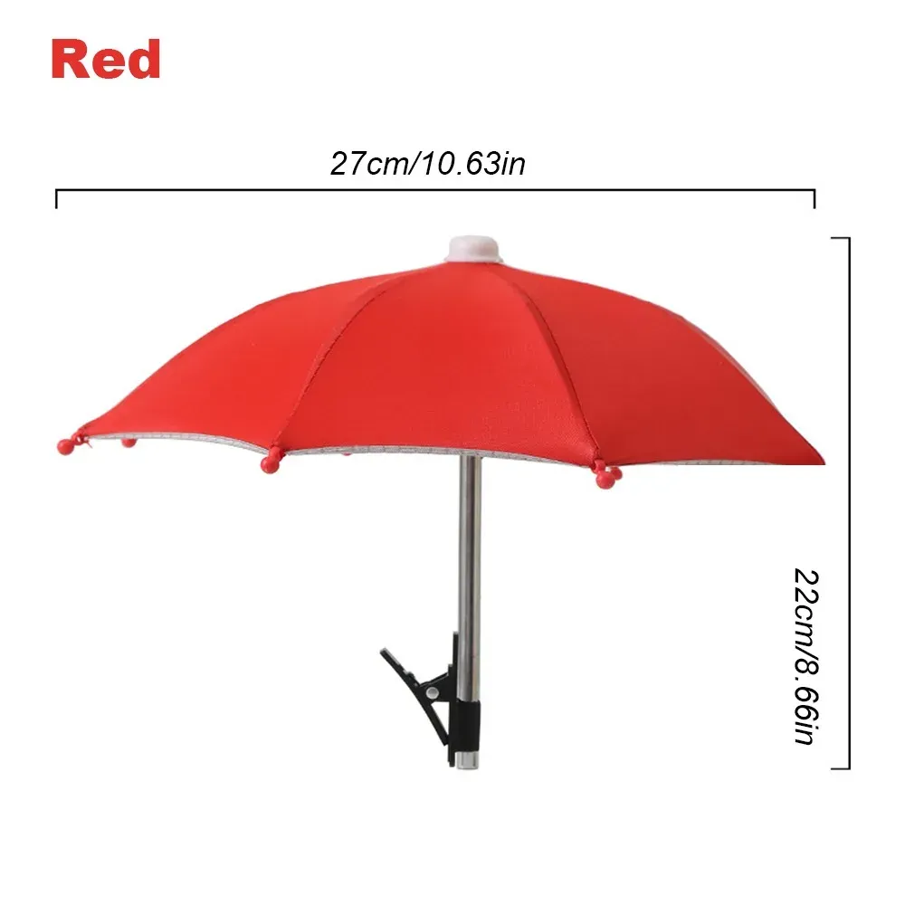 Support universel pour téléphone à pince avec pare-soleil anti-reflet, étanche et résistant à l'eau 12