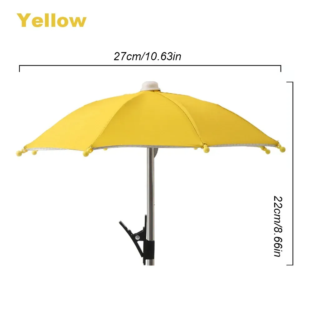 Support universel pour téléphone à pince avec pare-soleil anti-reflet, étanche et résistant à l'eau 11